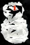 Schneemannbuntpapier