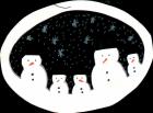 Schneemannfamilie